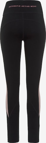 VIVANCE Skinny Sportbroek in Zwart