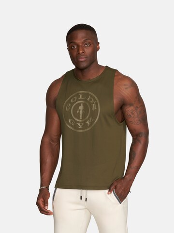 T-Shirt fonctionnel 'Pierce' GOLD´S GYM APPAREL en vert : devant