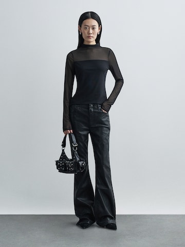 rag & bone - Acampanado Pantalón 'MIRAMAR' en negro