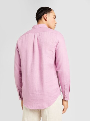 Samsøe Samsøe Regular fit Button Up Shirt 'Saliam' in Purple