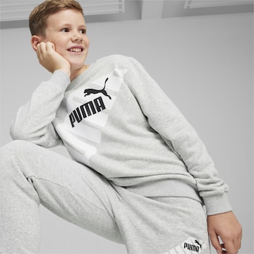 PUMA Sweatshirt 'Power' in Grey: front