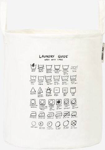 Panier à linge 'Comfy S' ABOUT YOU en blanc