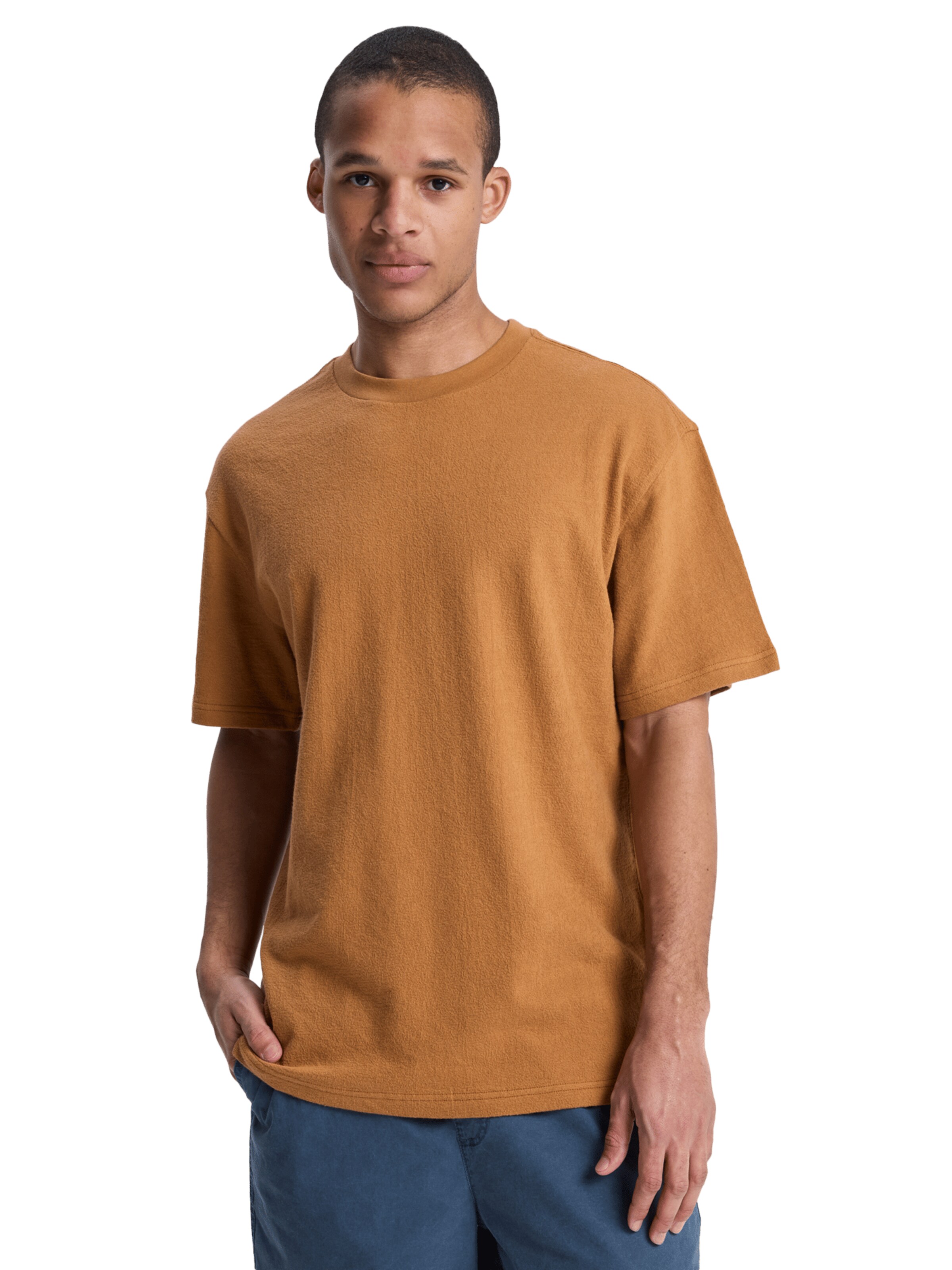 QUIKSILVER T-Shirt 'Bayi' in Gelb: Vorderseite