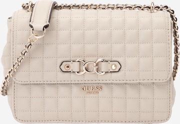 GUESS Сумка через плечо 'NADIRA CONVERTIBLE XBODY FLAP' в Бежевый: спереди