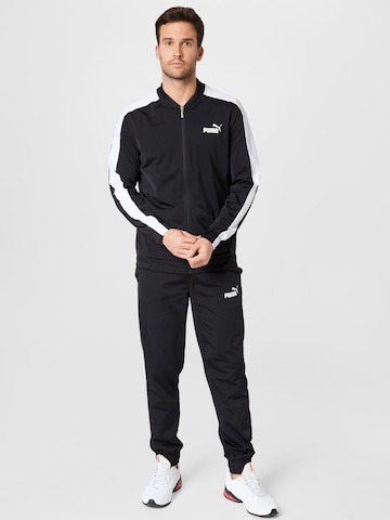 PUMA Tracksuit in Black: front