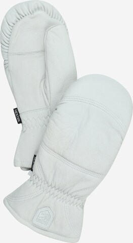 Hestra Athletic Gloves in White: front