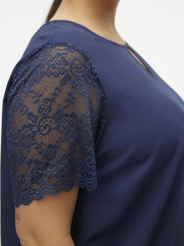 Vero Moda Curve Blouse 'RUSK' in Blue