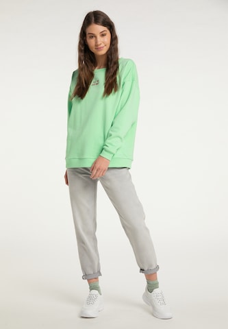 Sweat-shirt MYMO en vert