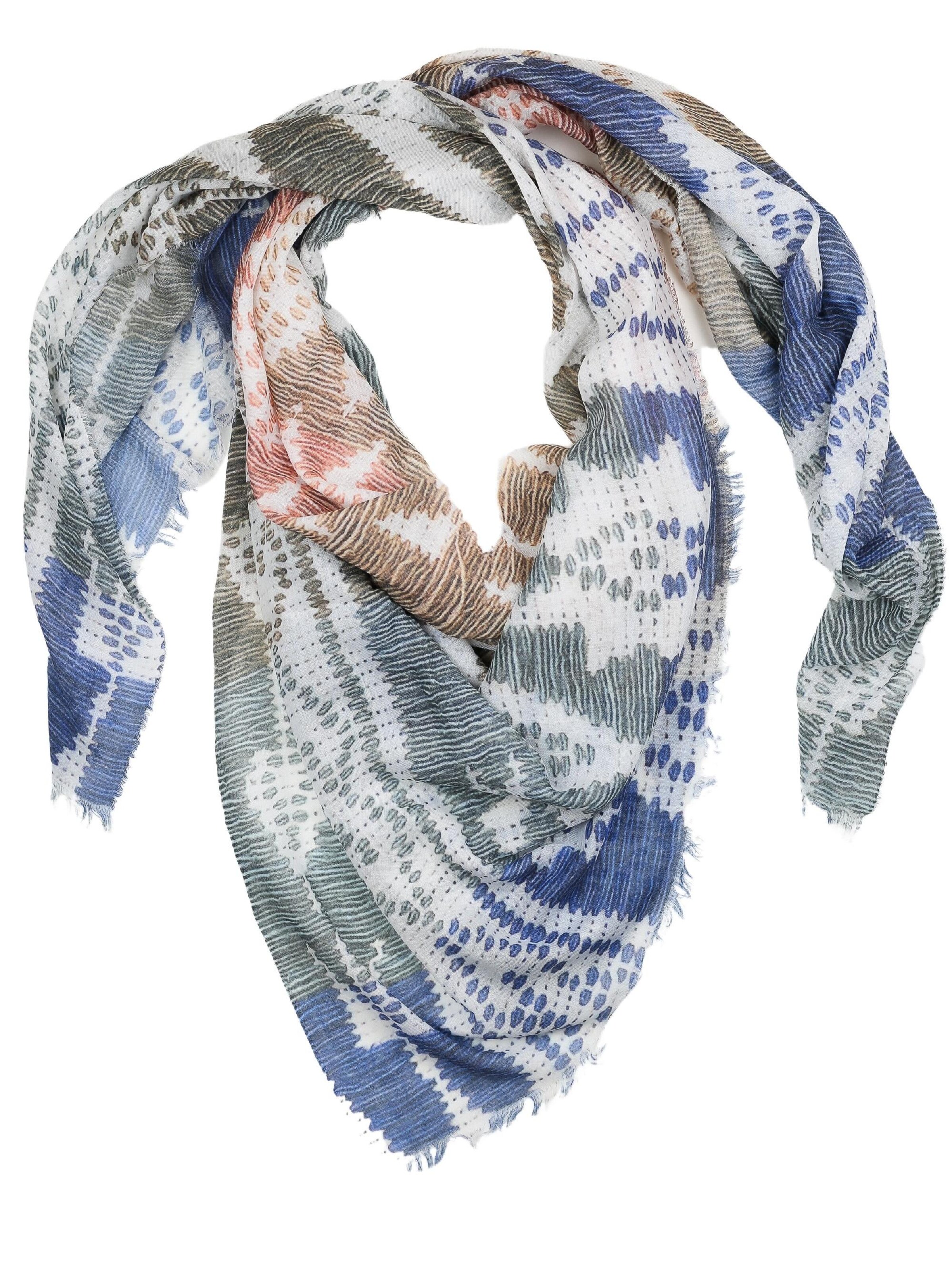 COLLEZIONE ALESSANDRO Scarf 'Larry' in Mixed colors: front