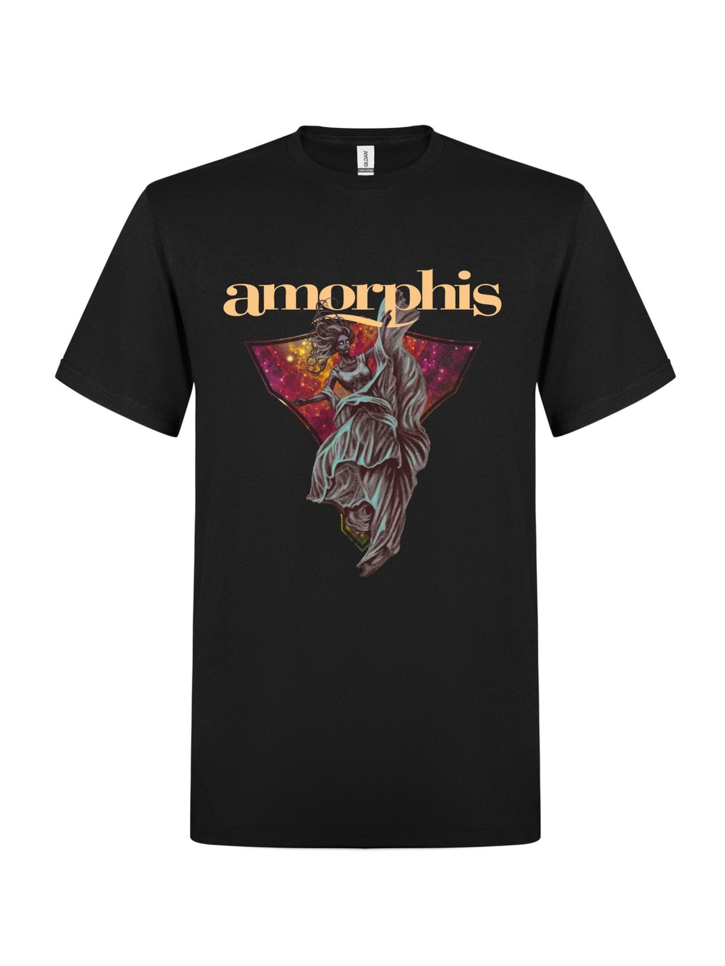 Amorphis Shirt 'Dancing Shadow' in Wit: voorkant