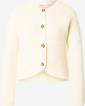 Cardigan GAP en blanc : devant