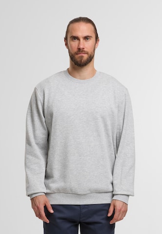 INDICODE JEANS Sweatshirt in Grijs: voorkant