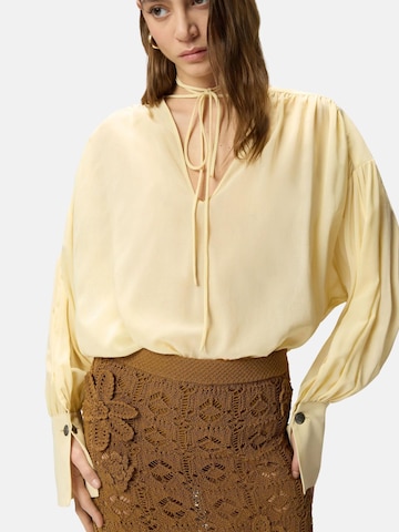 PINKO Blus 'PINKO ASOLA BLUSA VOILE BLUSA' i gul