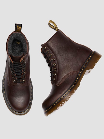 Dr. Martens Schnürboots ' 1460 Grizzly Boot ' in Braun