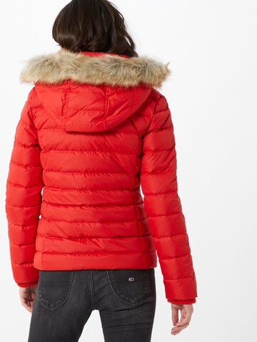 Tommy Jeans Winter jacket 'Essential' in Red