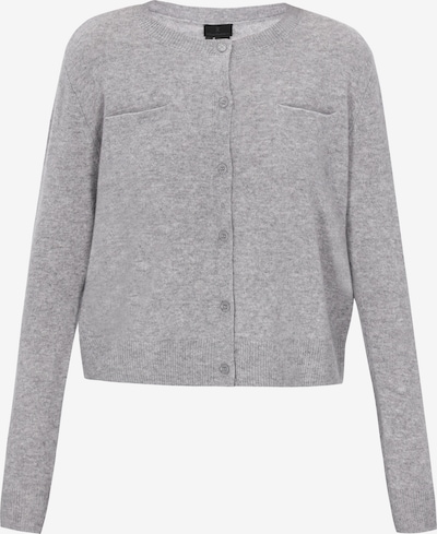 Geacă tricotată DreiMaster Klassik pe gri amestecat, Vizualizare produs