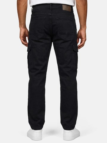 Regular Jeans cargo 'A112' Tazzio en noir