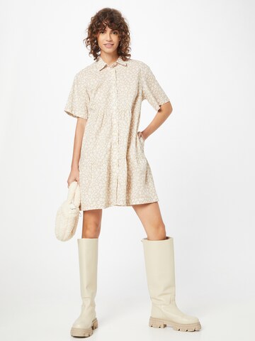 GAP - Vestido camisero en beige