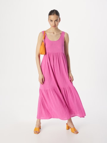 ICHI Καλοκαιρινό φόρεμα 'FOXA' σε ροζ