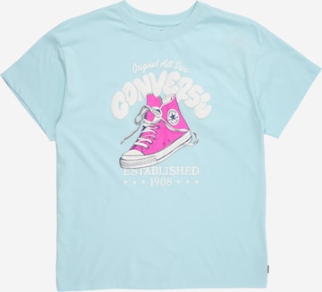 CONVERSE Paita 'SNEAKER' värissä sininen: etupuoli