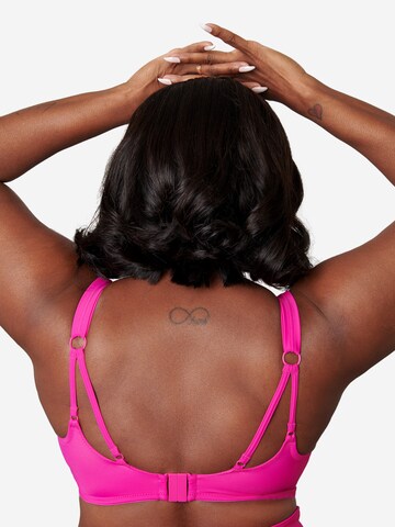 SugarShape Balconette Bikini top 'Ibiza' in Pink