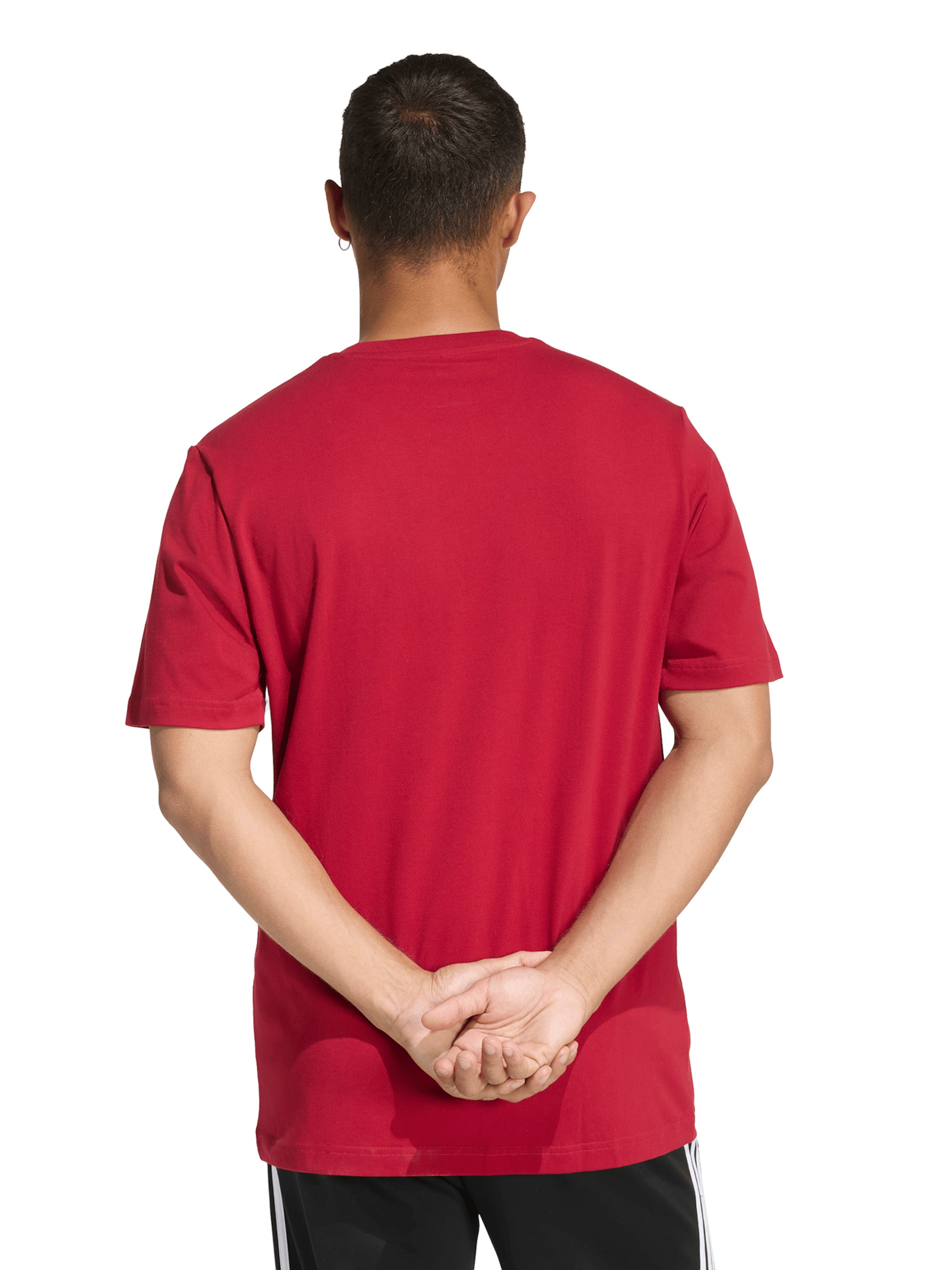 Tricou funcțional 'COLLEGIATE' de la ADIDAS SPORTSWEAR pe roșu: spate