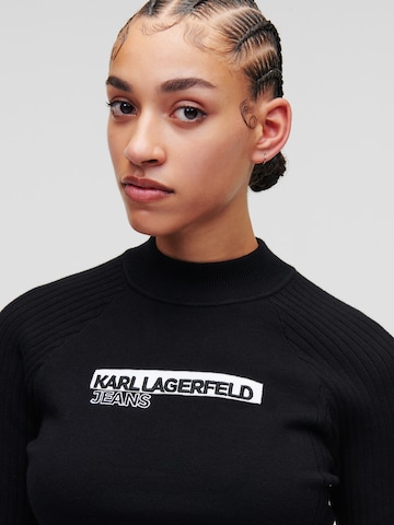 Karl Lagerfeld Top w kolorze czarny