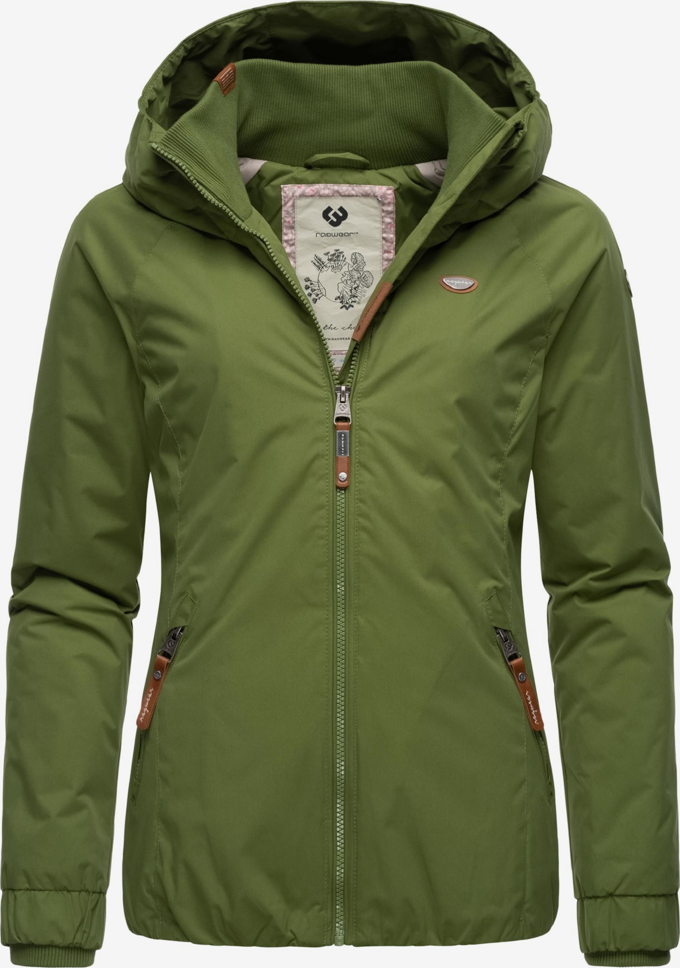 Ragwear Outdoor Jacket 'Dizzie' in Green | ABOUT YOU