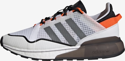 ADIDAS ORIGINALS Sneakers laag 'ZX 2K BOOST PURE' in de kleur Antraciet / Donkeroranje / Wit, Productweergave