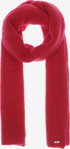 BOSS Black Scarf & Wrap in One size in Red: front