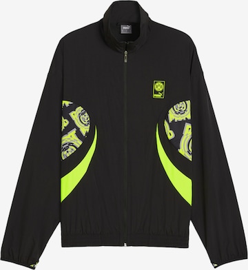 PUMA Training Jacket 'Borussia Dortmund FtblNrgy' in Black: front