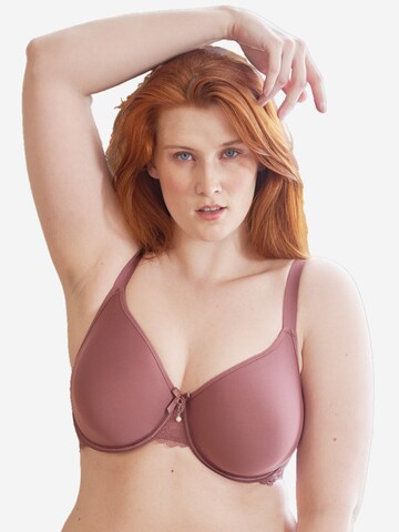 Bustier Soutien-gorge SugarShape en marron : devant