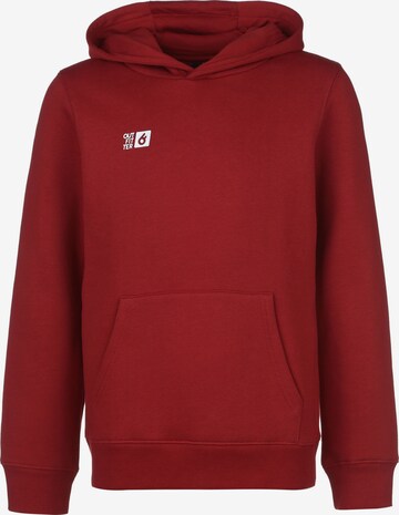 OUTFITTER Sweatshirt 'Tahi' in Rot: predná strana