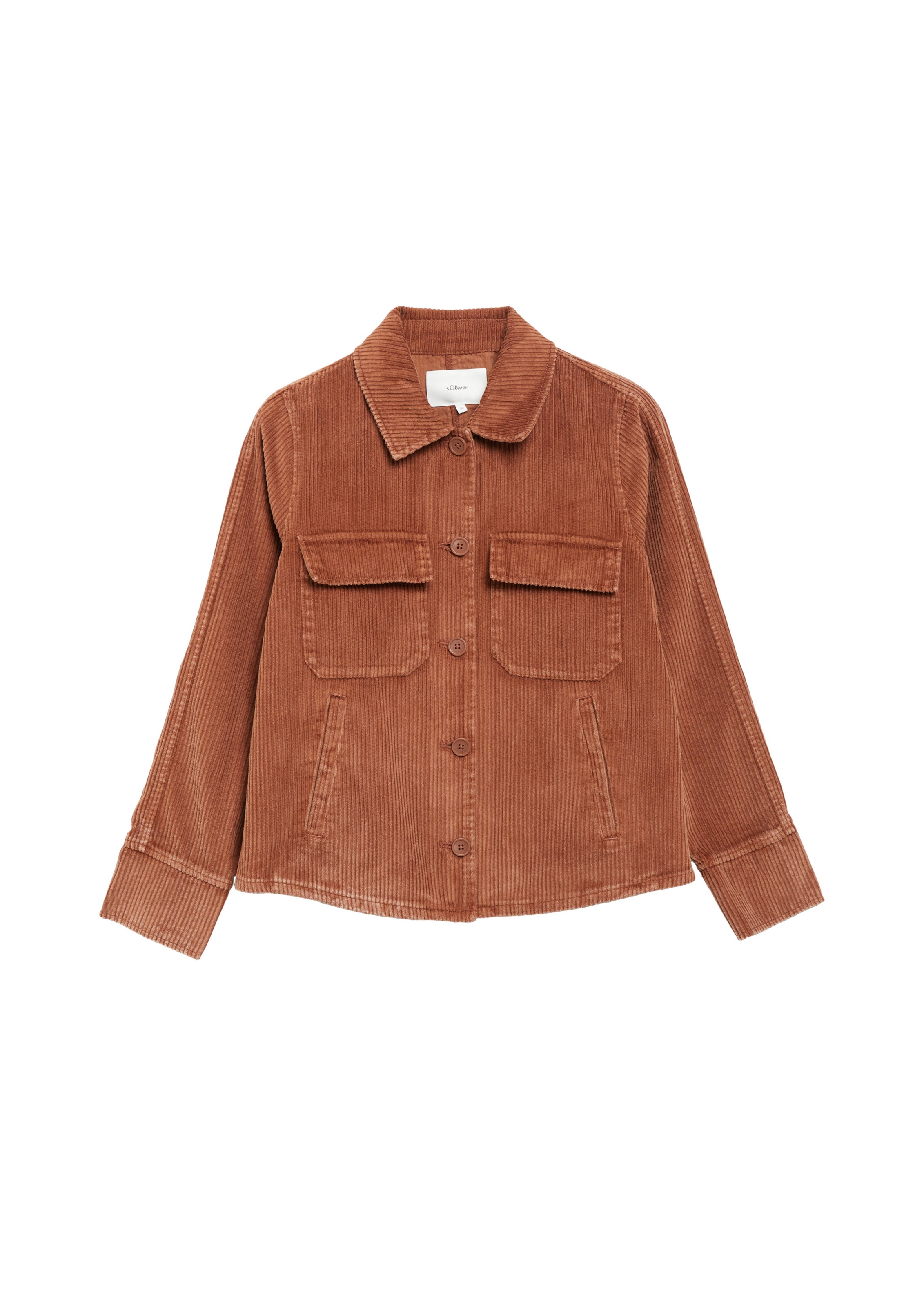 s.Oliver Jacke in Braun: Vorderseite