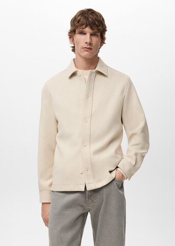 MANGO MAN Between-Season Jacket 'Yale' in Beige: front