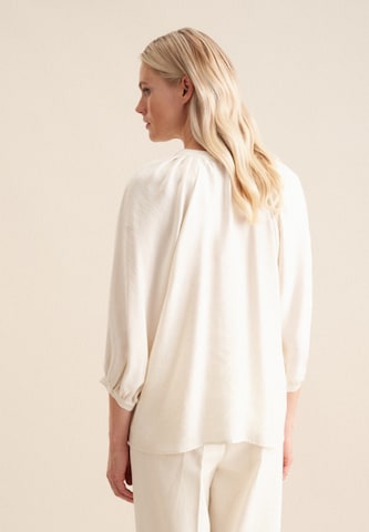SEIDENSTICKER Blouse 'Schwarze Rose' in Wit