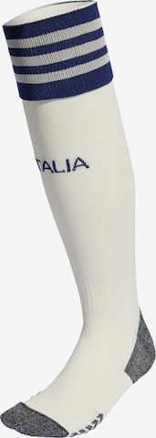 ADIDAS PERFORMANCE Athletic Socks 'Italien 23' in White: front