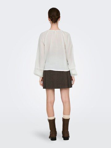 ONLY Bluse 'ONLPovla' in Weiß