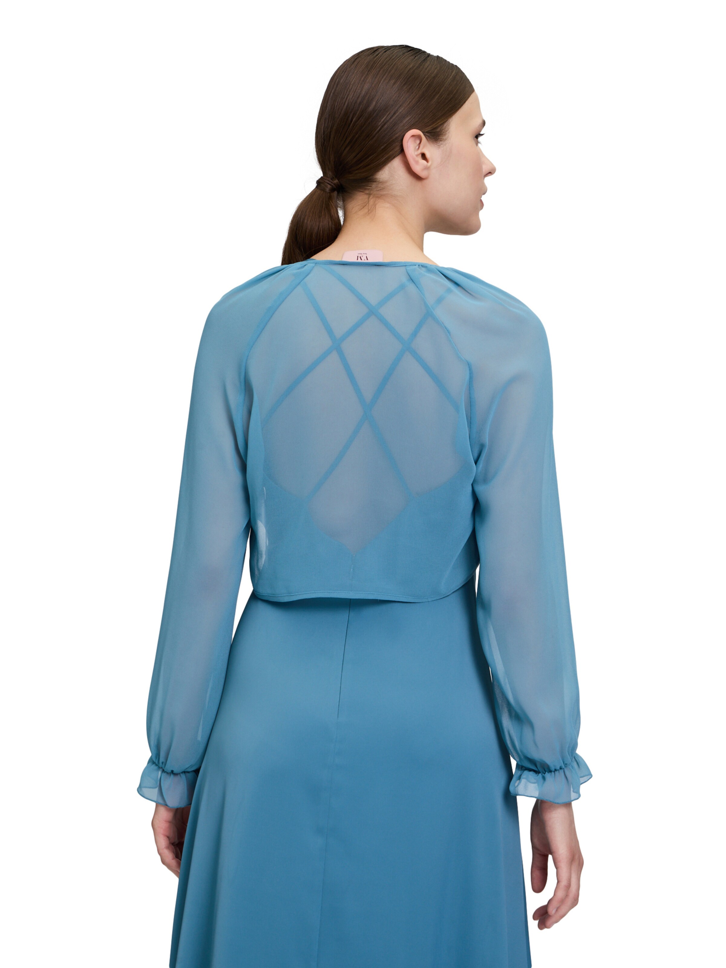 Boléro Vera Mont en bleu