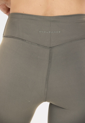 ENDURANCE Slim fit Sports trousers 'Raleigh V2' in Grey
