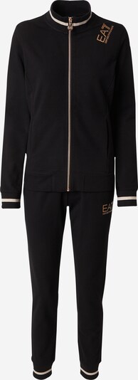 EA7 Emporio Armani Sweatsuit in Beige / Gold / Black, Item view