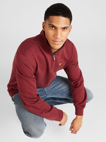 Lyle & Scott - Sweatshirt em vermelho