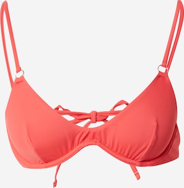 Balconcino Top per bikini di WEEKDAY in rosso: frontale