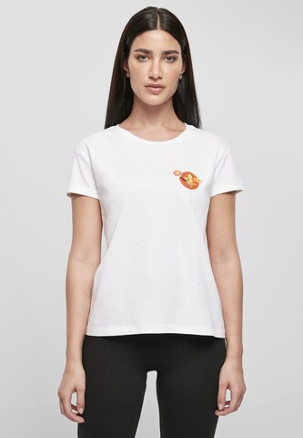 Merchcode Shirt 'Lola' in White: front