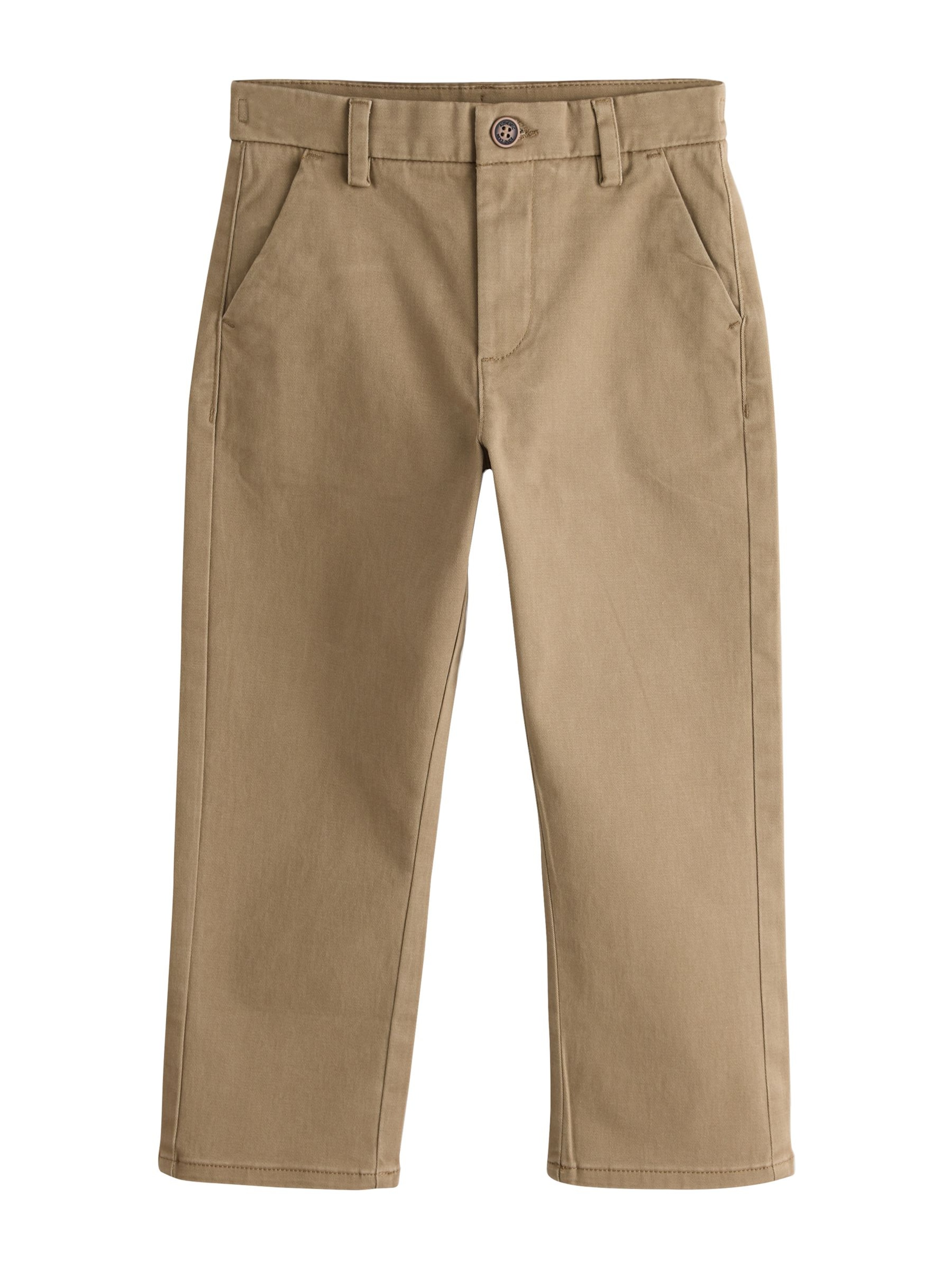 Next Broek in Bruin: voorkant