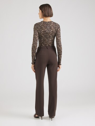 VERO MODA Regular Hose in Braun