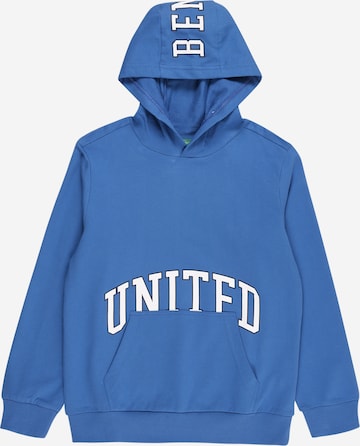 UNITED COLORS OF BENETTONSweater majica - plava boja: prednji dio