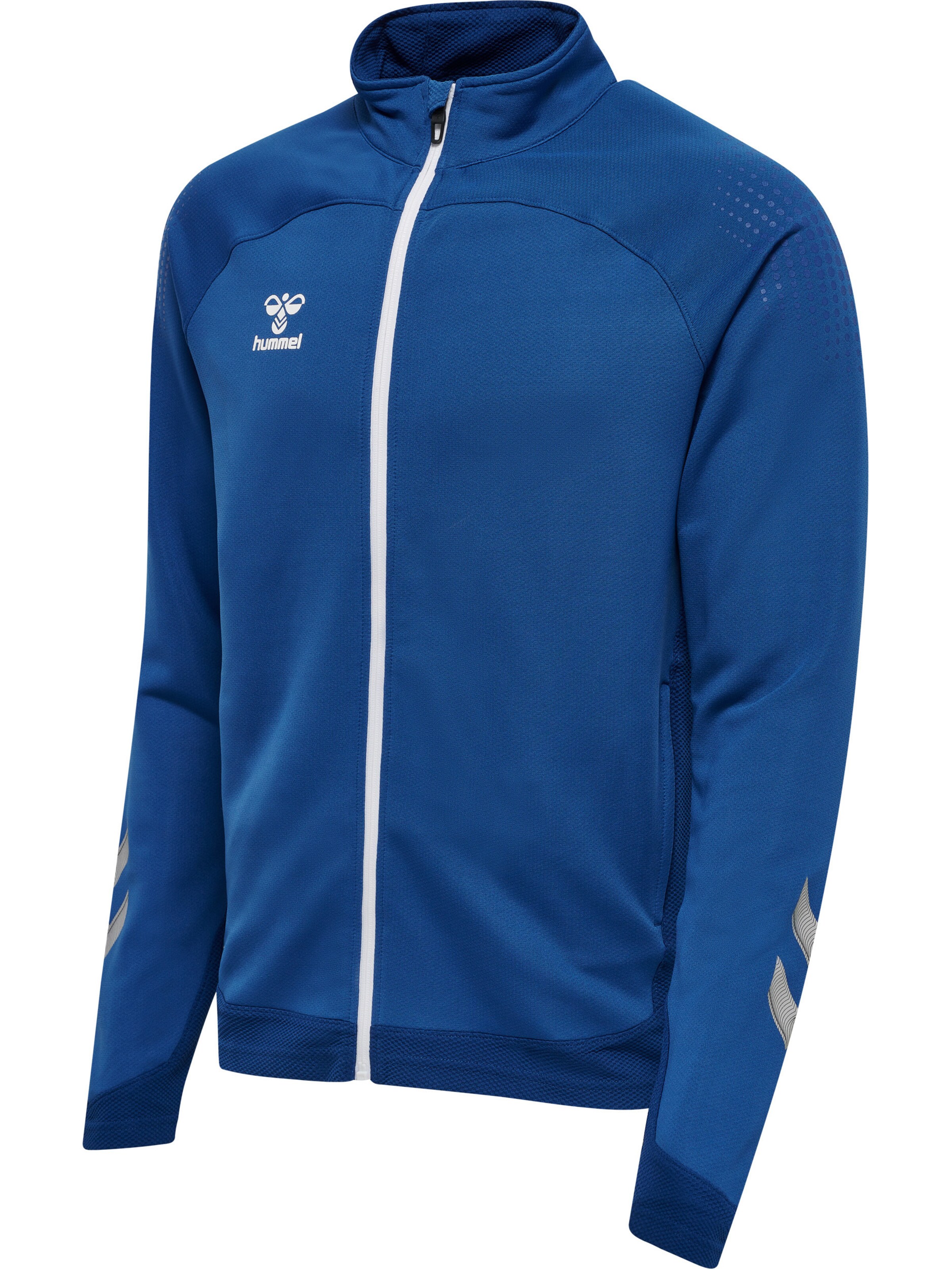 Hummel Sportsweatvest 'Lead' in Blauw