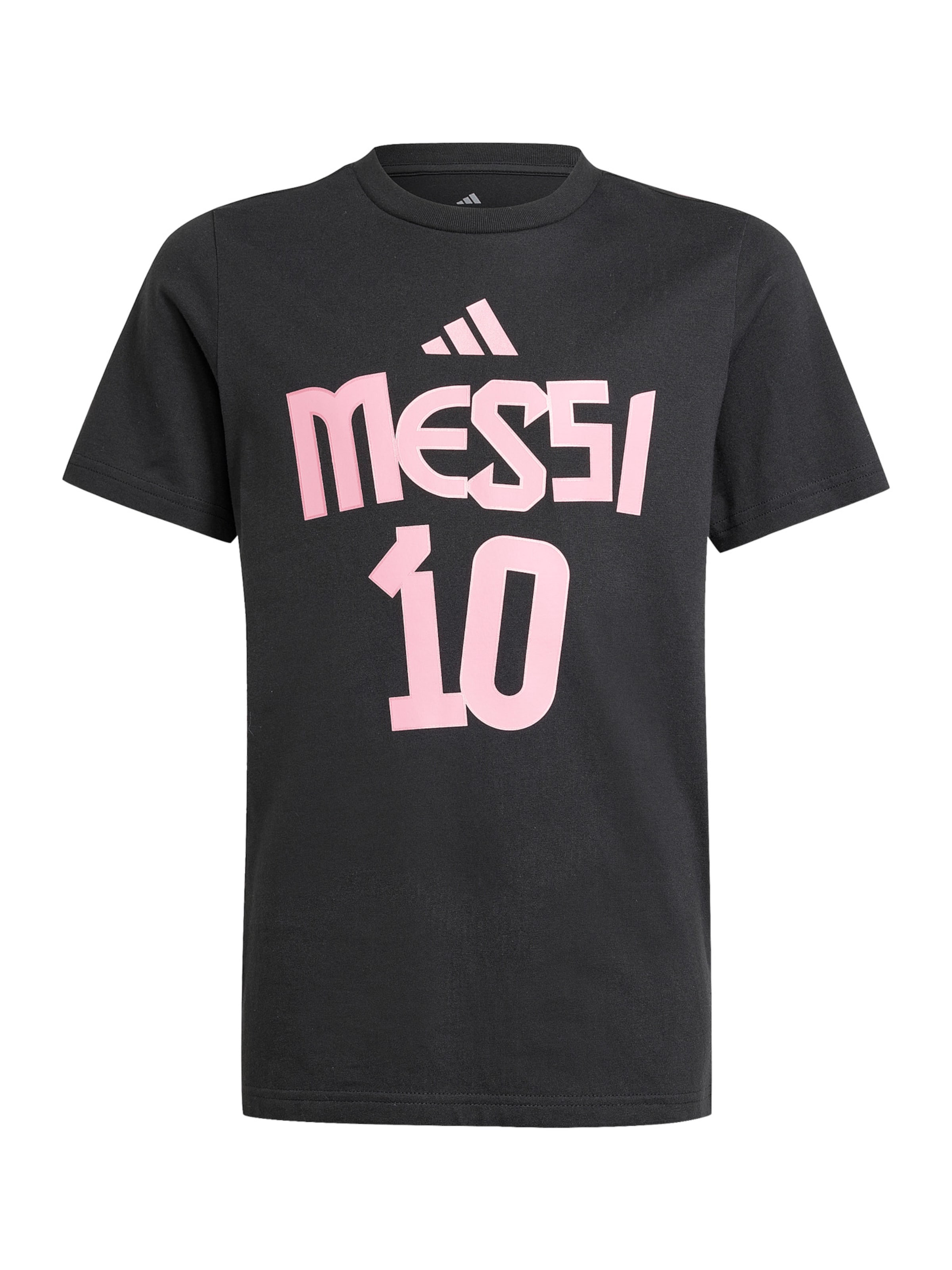 ADIDAS PERFORMANCE Performance Shirt 'Messi Name And Number' in Black: front