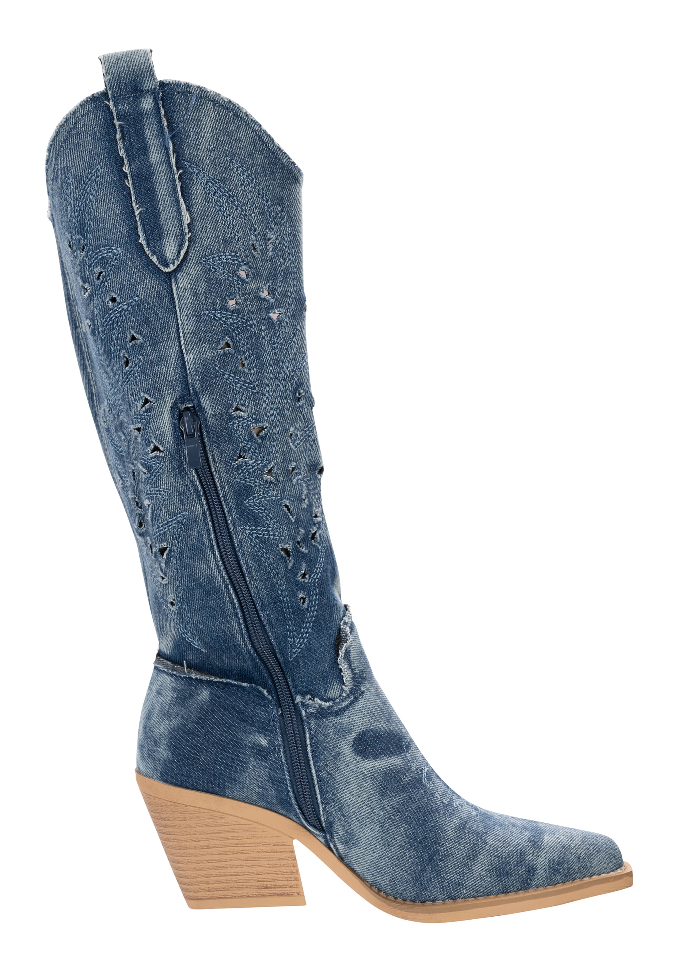 Salinyang Cowboylaarzen in Blauw